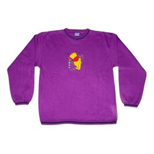 Vintage Disney Winnie the Pooh Embroidered Sweatshirt Size L