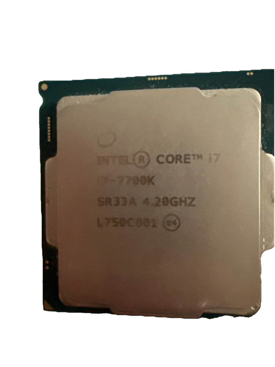 Las mejores ofertas en Modelo de procesador Intel Core i7-7700K