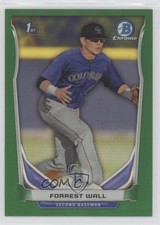 2014 Bowman Draft Chrome Green Refractor 120/150 Forrest Wall #CDP33 j6a