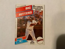 1988 DRAKE'S BIG HITTERS  Tony Gwynn 8th Annual Collectors Edition Card # 14