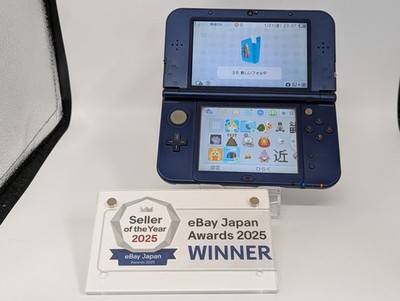 B2764 Nintendo new 3DS LL XL console Metallic Blue Japan x | eBay