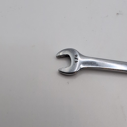 Old Logo Snap-On OXA80 Offset head SAE 1/4" 6 point combination wrench - Picture 3 of 6