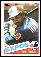 1985 Topps Tim Raines #630