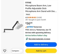 Fifine Boom Arm