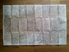 Stara mapa - Kartografia : Alpy Niemieckie 1 : 850 000 / Lipsk