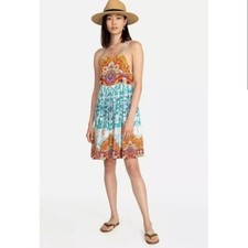 Johnny Was Ellyo Halter Mini Dress extra small Multicolor Boho