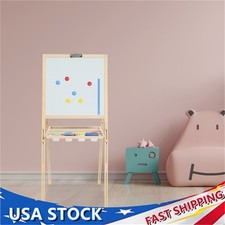 Wood Color Floor Standing Art Easel Easel for Kids Adjustable Standing Art Easel