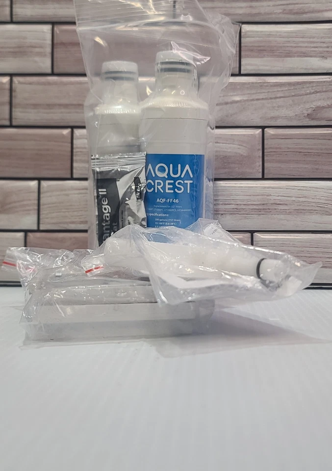 Refrigerator Water Filter 3 Pack. (New) Aqua Crest AQF-FF46 - Image 3 of 4