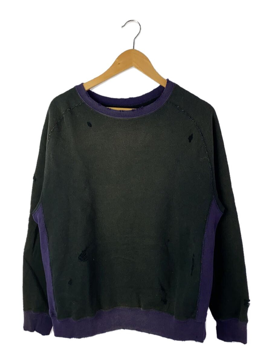 Needles Damage processing Sweatshirt black M Used - image 1