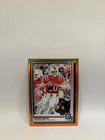 2025 Panini Donruss Optic Drake Maye Orange /299 Football Card #47 Patriot Champ