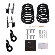 2"-3" Front 4" Rear Drop Lowering Kit For Chevy Tahoe GMC Yukon SUV 2000-2006