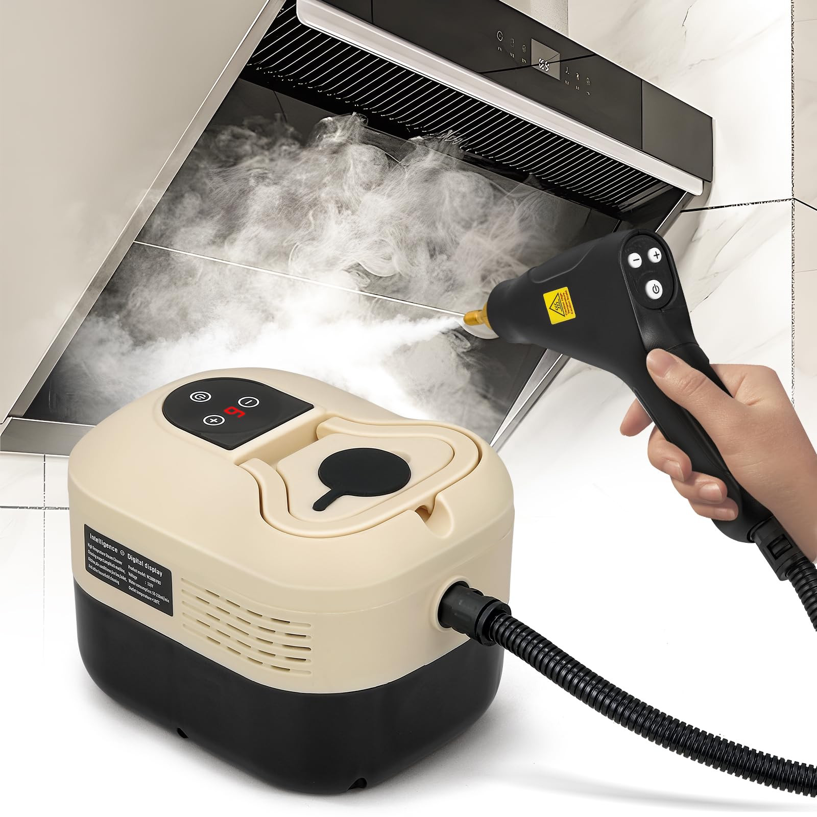 Handheld Steam Cleaner, Portable High Pressure Steamer for Cleaning for Home ...-image