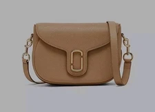 NWT MARC JACOBS THE PEBBLED LARGE SADDLE BAG