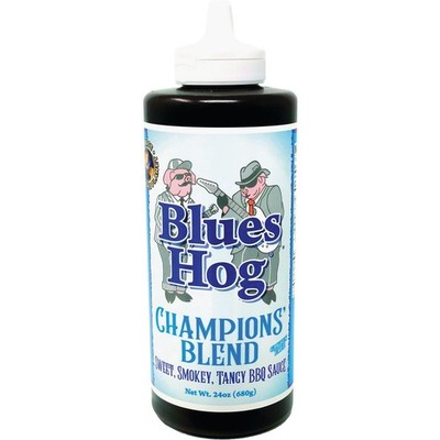 Blues Hog 24 Oz. Champions' Blend BBQ Sauce 70610 Blues Hog 70610 665591000213