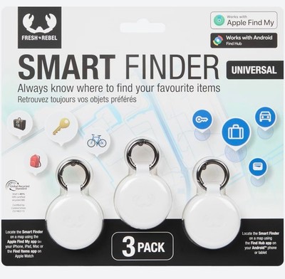 fresh n rebel smart finder 3er Pack tracker GPS Apple Android Objektsucher