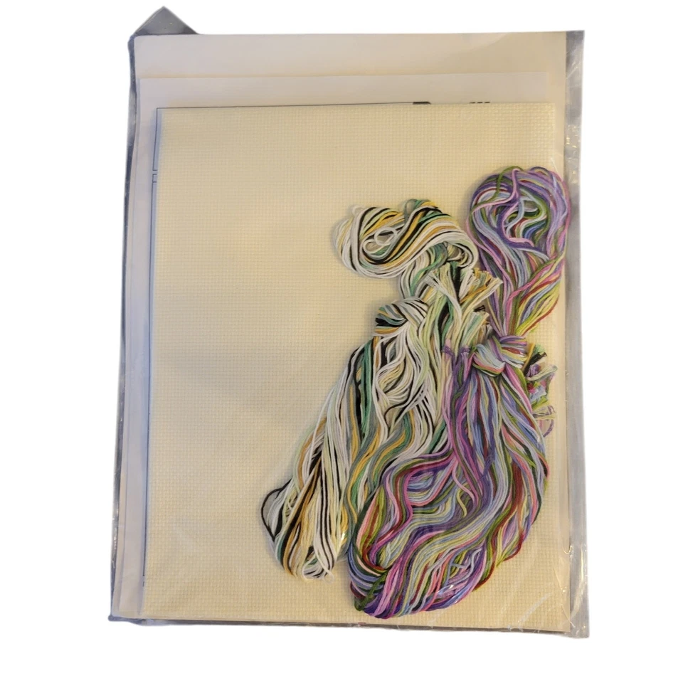 Kit Punto de Cruz Bucilla "Nuestra Pequeña Casa" 40581 14x11" Completo, Precintado 1991 Foto 4 de 4