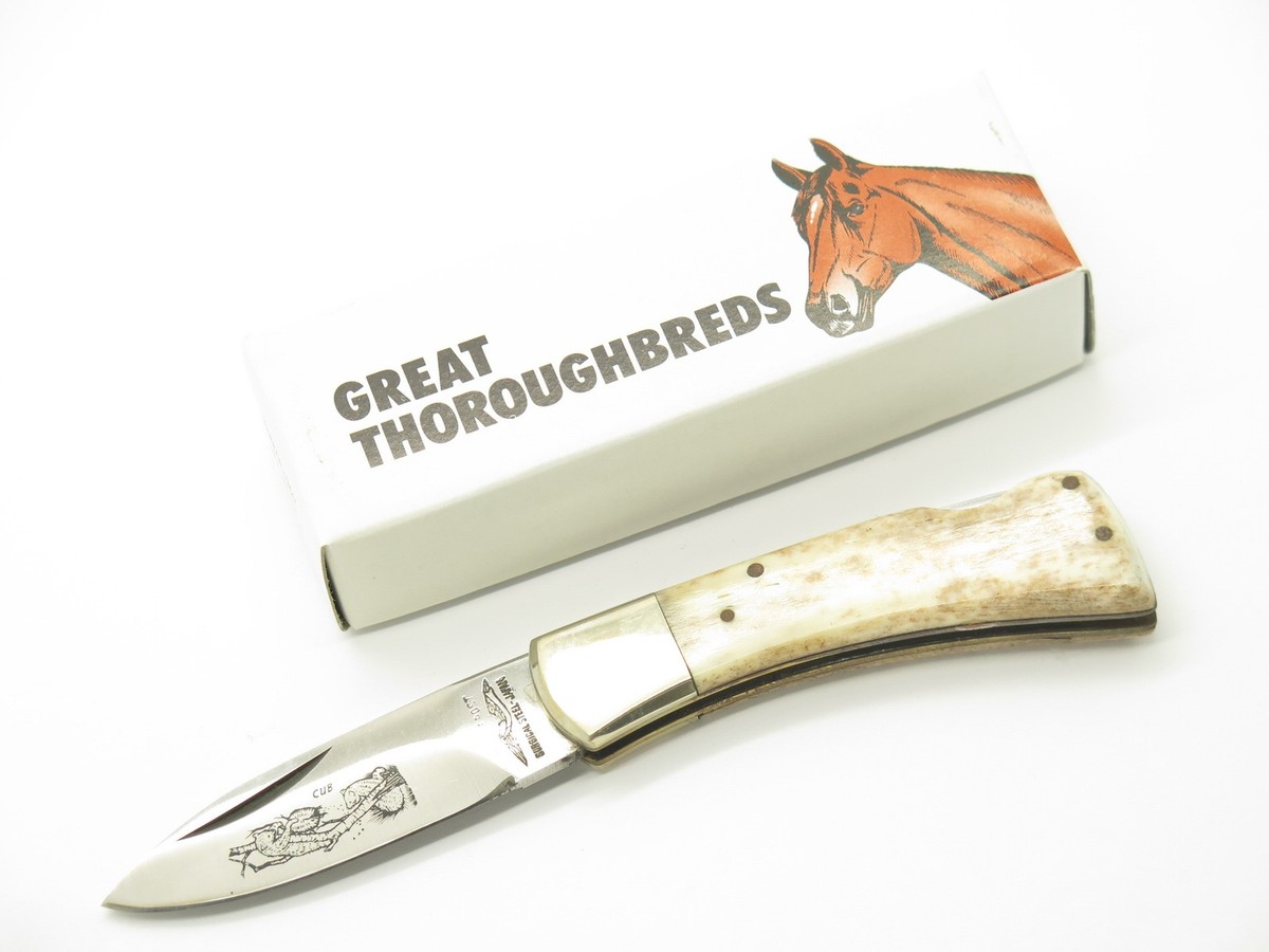 フォーク&ナイフ♡ヴィンテージ♡クリーム色 Vintage 1976-1978 Parker Frost Imai Seki Japan Folding 3