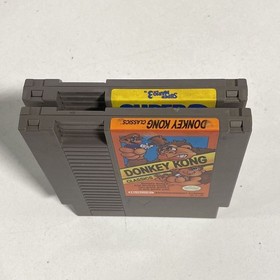 Super Mario Bros 3 Donkey Kong Classics 2 Game Lot Nintendo NES Cartridge Manual