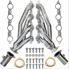 Ls Swap Ceramic Coated Shorty Headers 2.5in Collectors Fits Ls1 Ls2 Ls3 4.8 5.3
