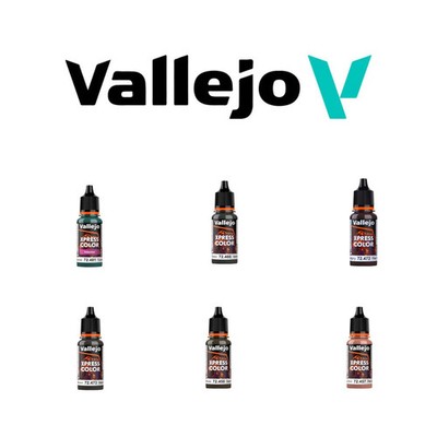 Vallejo Xpress Farben für Warhammer 40K Bolt Action RPG Tabeltop Miniaturen