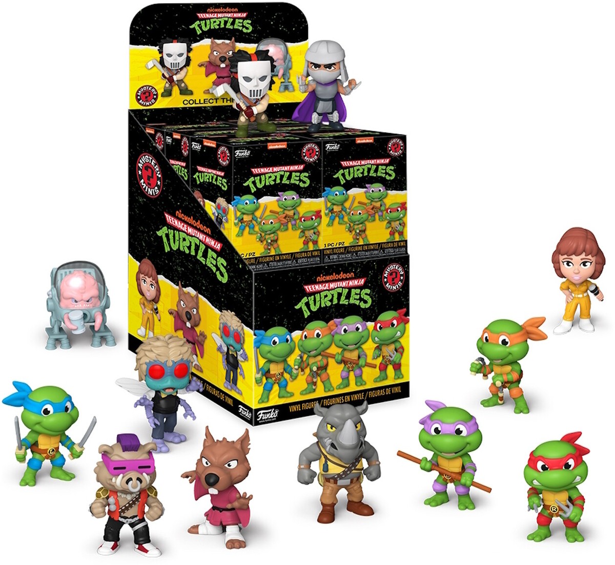 Teenage Mutant Ninja Turtles - Funko Mystery Mini Vinyl Figur | eBay