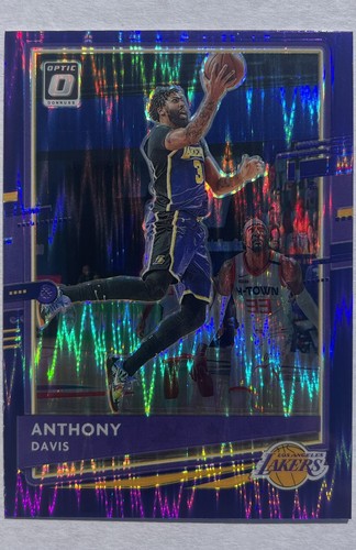 Anthony Davis 2020 Donruss Optic Purple Shock #42