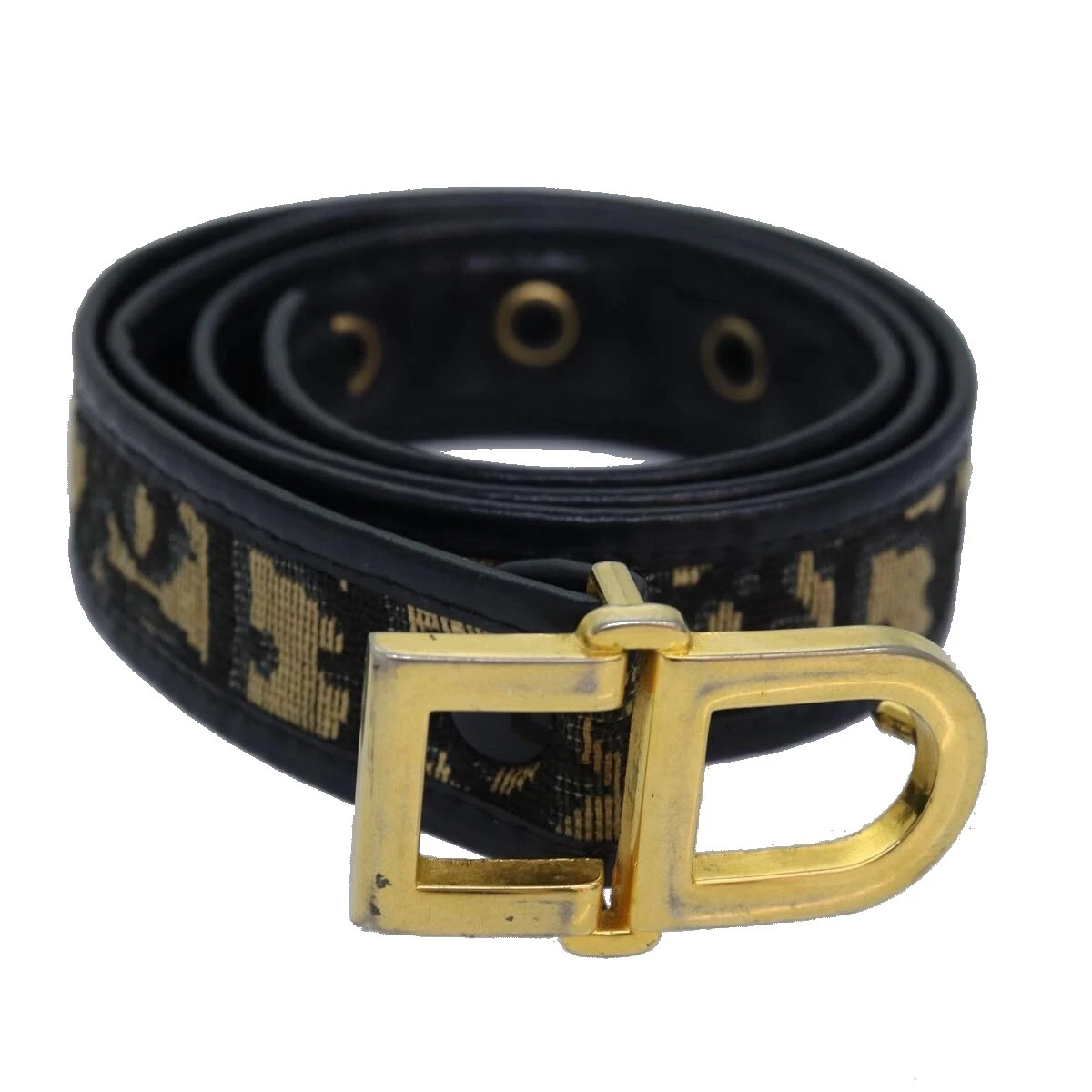 Ceinture Dior en toile marine authentique