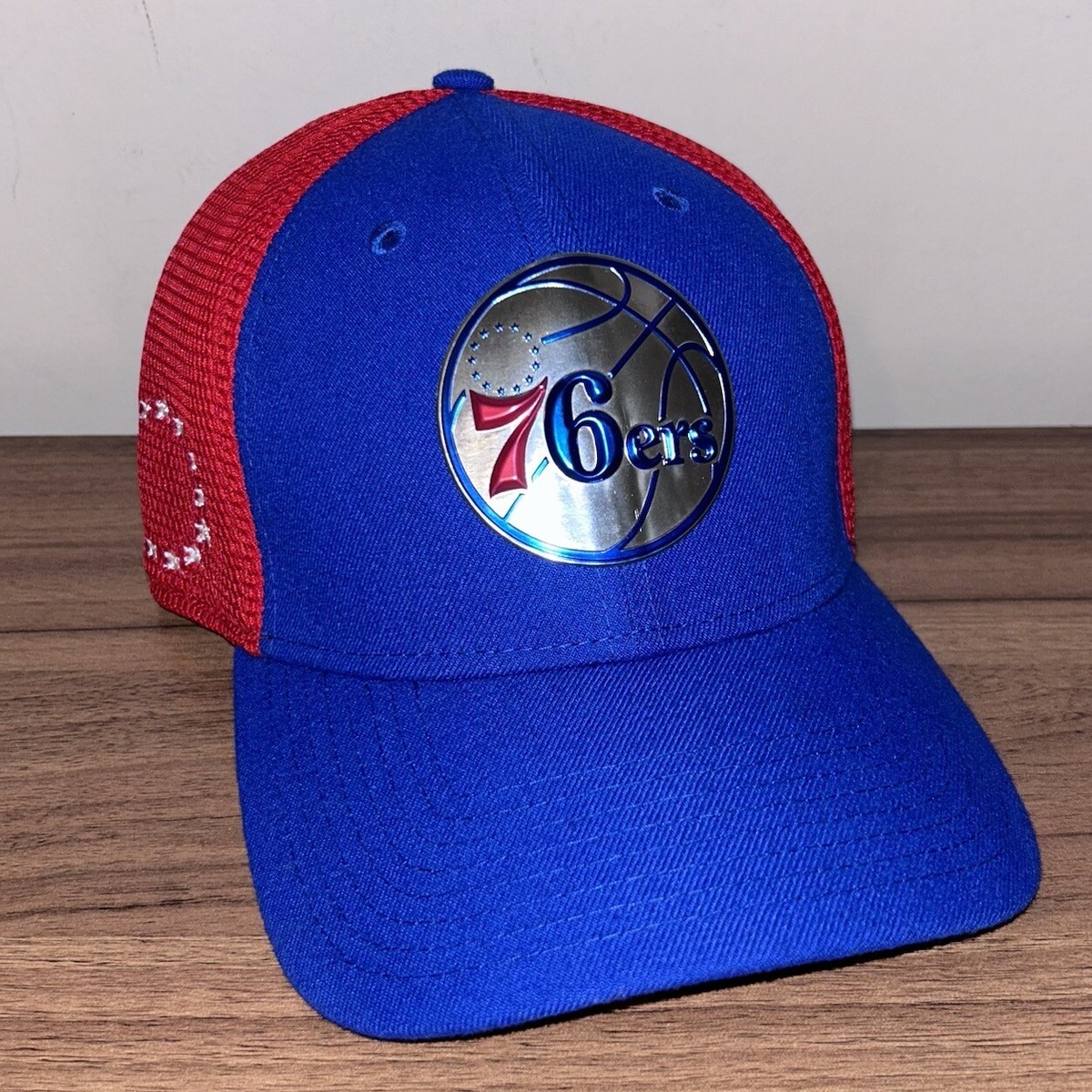 Philadelphia 76ers New Era 39thirty NBA Fitted Hat Cap Size M/L