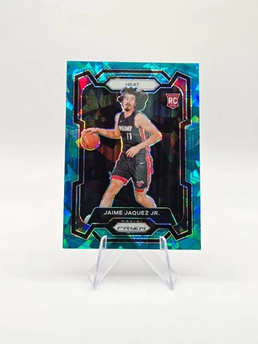 Jaime Jaquez Jr. 2023-24 Panini Prizm RC Teal Ice Prizm SP /225 #137 Heat