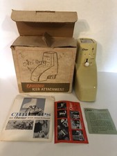 Vintage Oster Kitchen Center ICER Attachment Ice Crusher Harvest Gold Model 435