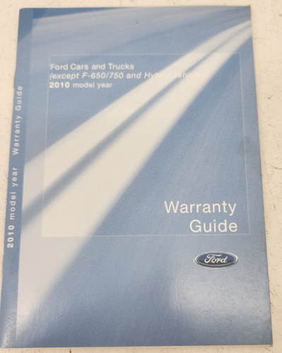 2010 FORD SUPER DUTY F 250 350 450 550 XL 6.4 DIESEL OWNERS MANUAL OEM w/ CD - Picture 9 of 12