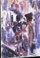 George Grosz “New York" 35mm Dadaism New Objectivity Slide