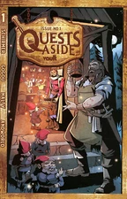 QUESTS ASIDE #1 CVR A  VAULT  COMICS 2022  STOCK IMG  