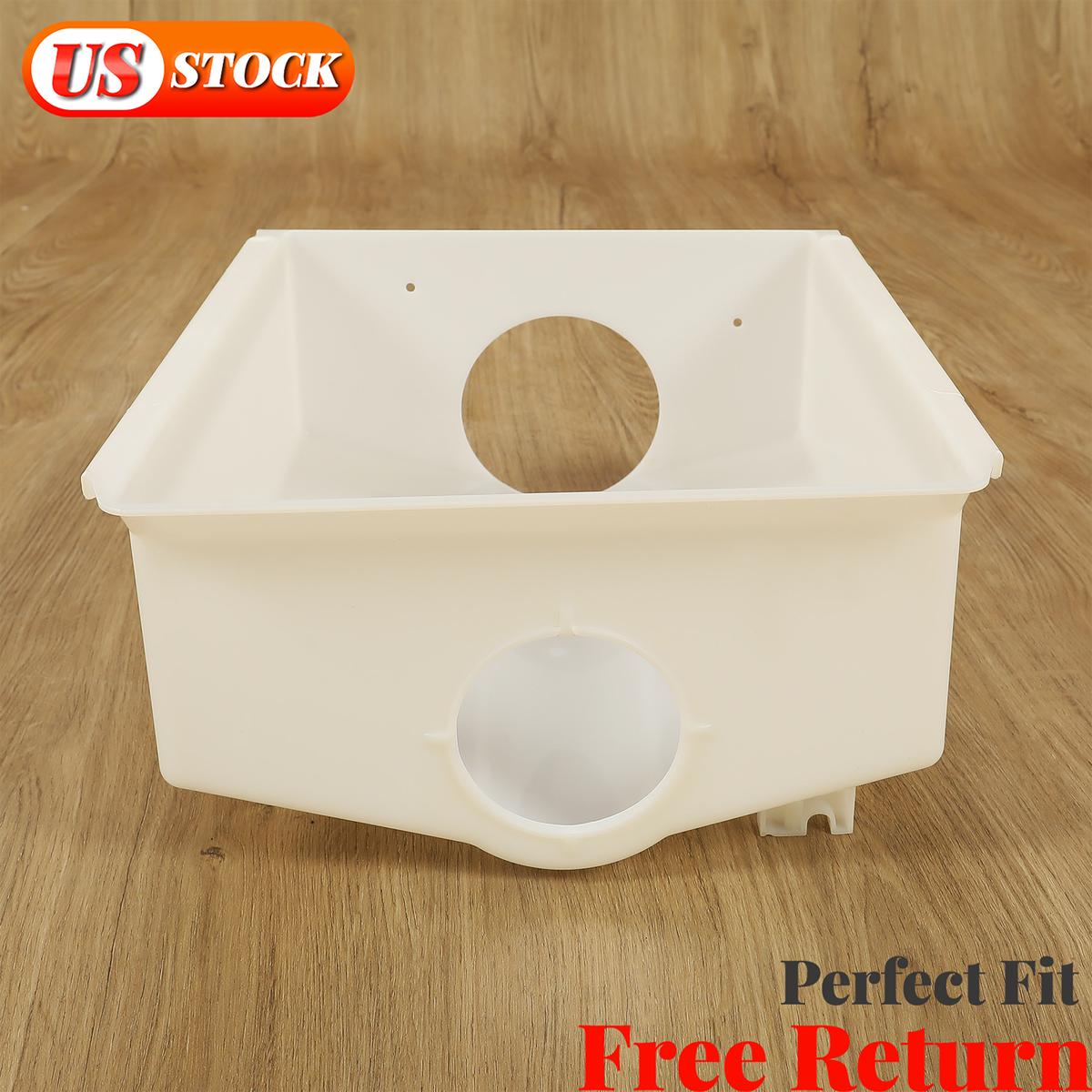 Ice Bucket WPW10670845 Ice Maker Replacement Parts Refrigerator