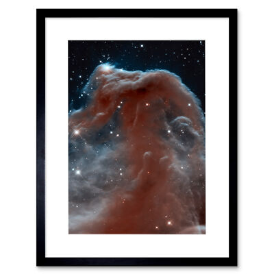 Hubble Telescope Horsehead Nebula In Orion Constellation Framed Art Print 12X16