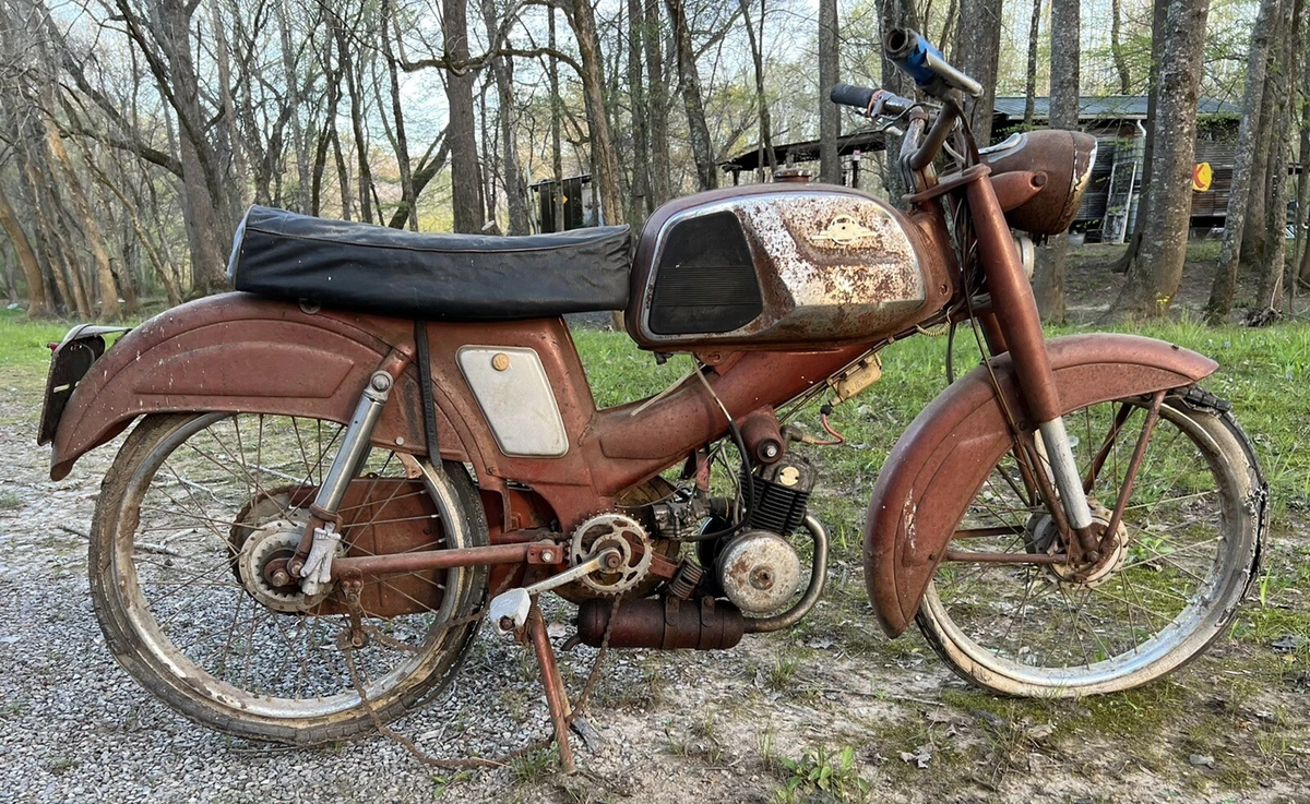 BARN FIND Motobecane Cir 1960 SP50 Special 50 Motorcycle Moped French  Mobylette