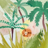 20 Servietten Jungle Beat Niedlicher LöWe Dschungel Kindermotiv Deko 33X33Cm