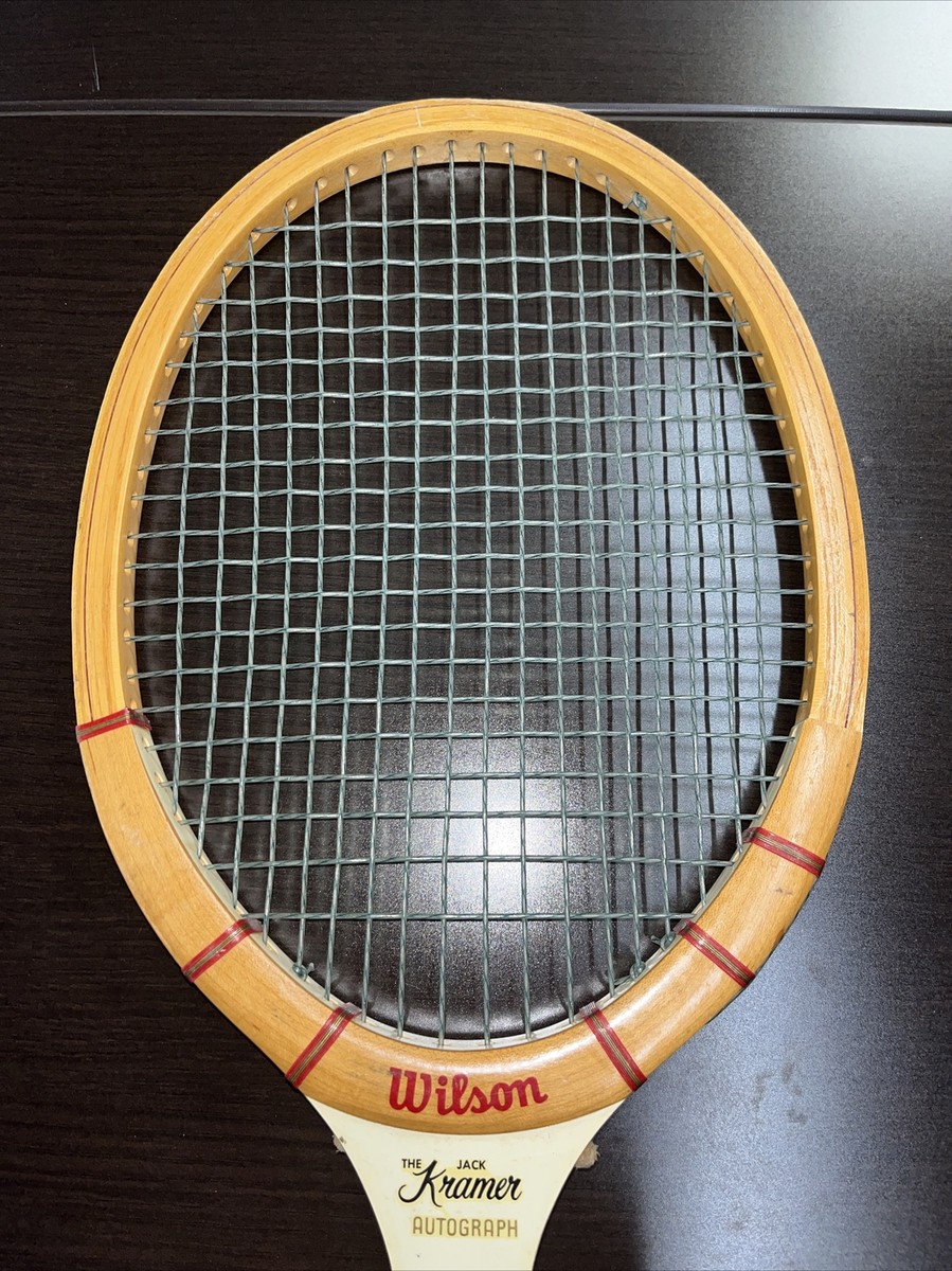 Vintage Wilson Jack Kramer Autograph Wood Tennis Racquet 4 5