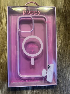 XO Poppy IPhone Case 13 PROMAX/12 PROMAX. Clear Purple. MagSafe Compatible. New | eBay XO Poppy IPhone Case 13 PROMAX/12 PROMAX. Clear Purple. MagSafe Compatible. New | eBay