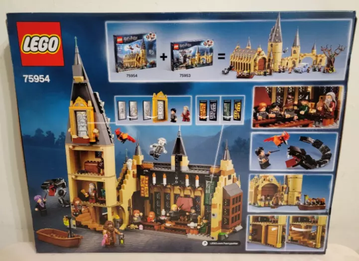 Lego Harry Potter 75954 Wizarding World Hogwarts Great Hall 878Pcs For  Teens NEW