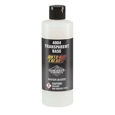 Createx Colors 4004 Transparent Base 8oz. for use with waterbased airbrush paint