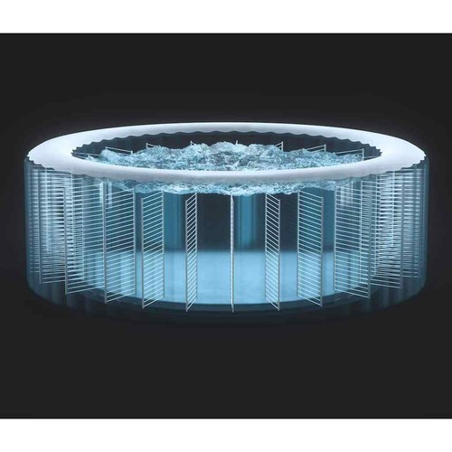 Whirlpool Rund 196x71cm Spa Heizung Massage Aufblasbar In-Outdoor Pool INTEX - Bild 10 von 12