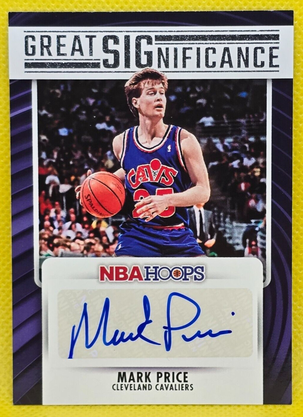 2023-24 NBA Hoops Mark Price Great SIGnificance Autograph!