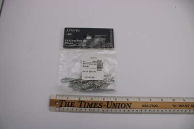 14 JCPenney #3326 Quik-Hooks Extra Long Traverse Hooks