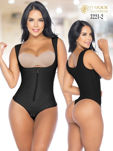 Colombian Body Girdle Thaxx Thread Negra - Bild 2 von 6