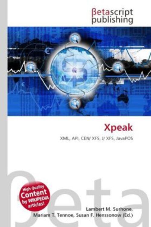 Thumbnail - Xpeak Lambert M. Surhone (u. A.) Taschenbuch Englisch Betascript