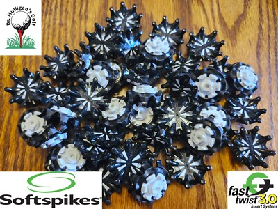 48 BLACK Pulsar Fast Twist 3.0 SoftSpikes Spikes Cleats