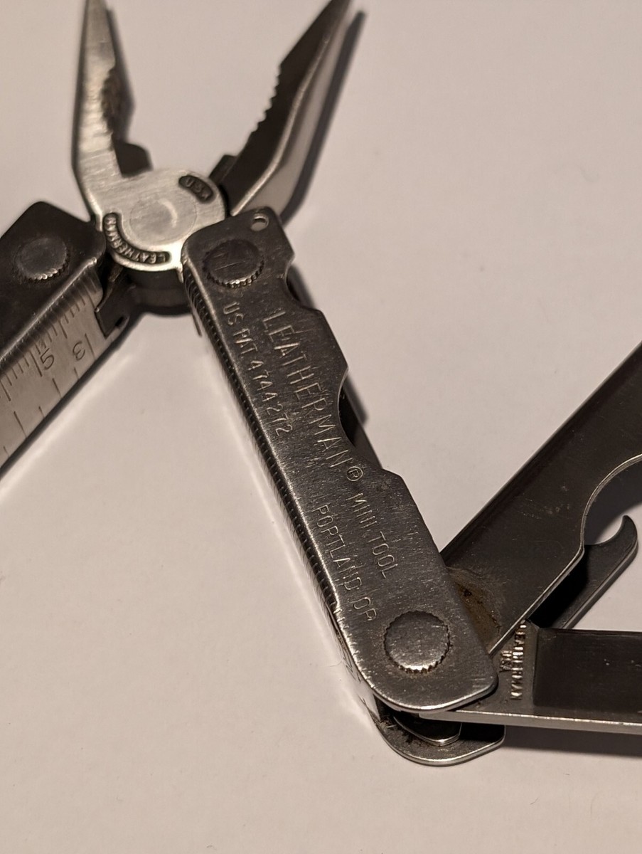 LEATHERMAN MINI-TOOL VINTAGE RARE MULTI PLIERS KNIFE W