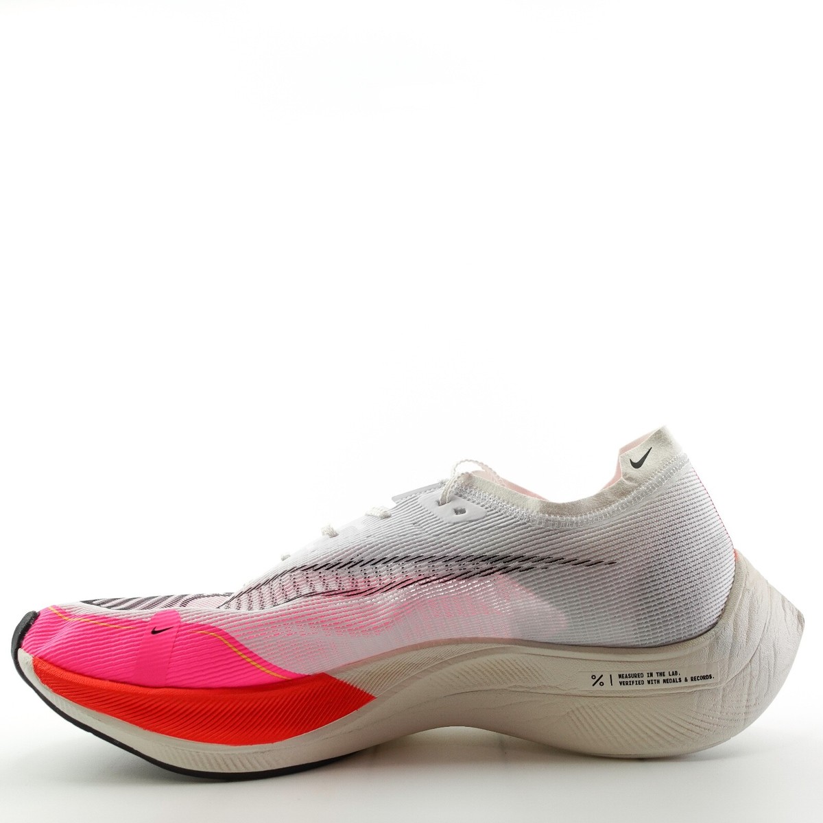 Nike ZoomX Vaporfly Next% 2 Rawdacious White Running Shoes Nike ZoomX Vaporfly Next% 2 Rawdacious White Running Shoes