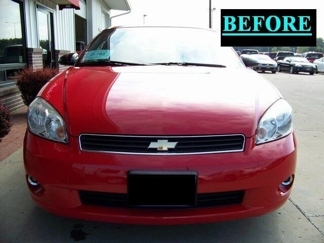 2006-2007 CHEVY CHEVROLET MONTE CARLO CHROME TRIM FOR GRILL GRILLE 06 07 - Image 4 of 4